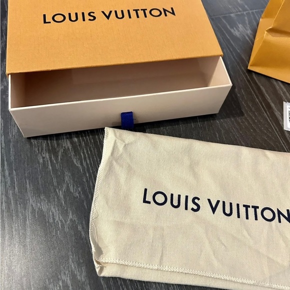 RARE: NWT Louis Vuitton Mini Pochette Accessoires Valentine Lollipop Blue - Picture 11 of 14